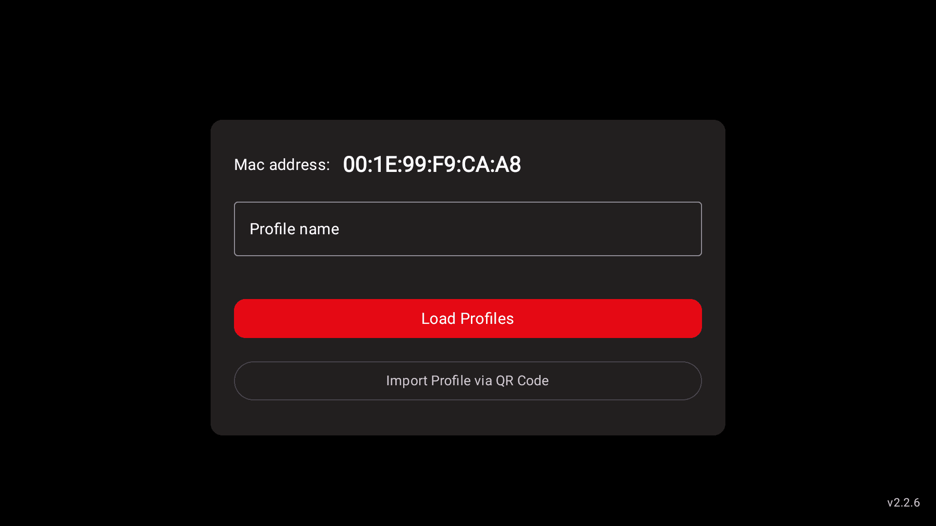 Seamless Profile Login